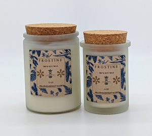 Frostine,  soy wax candle
