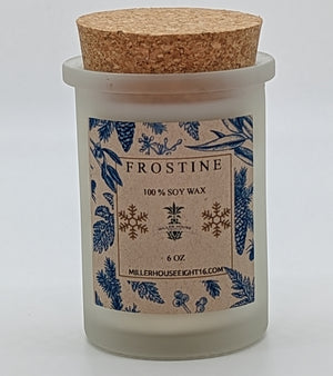 Frostine,  soy wax candle