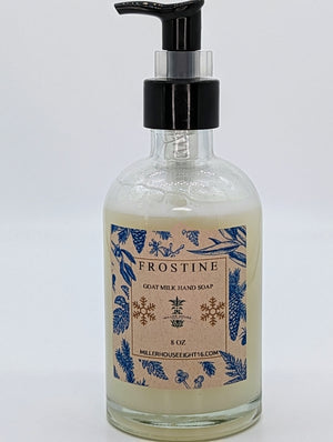 Frostine, goat milk soap