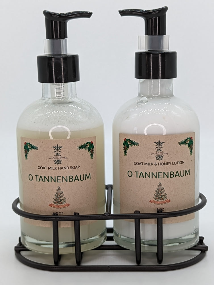 O Tannenbaum, soap and lotion combo