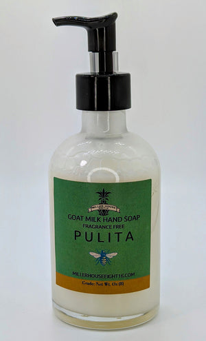 
            
                Cargar imagen en el visor de la galería, Pulita, goat milk hand soap / Clean in Italian
            
        
