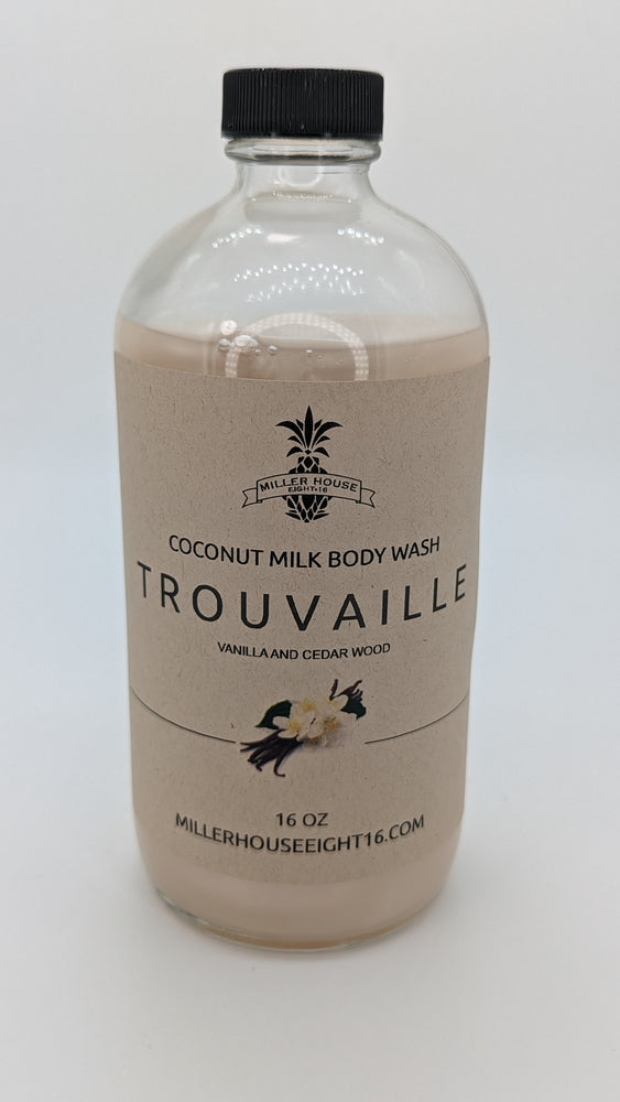 Trouvaille Body Wash 16 oz/ chestnut and vanilla