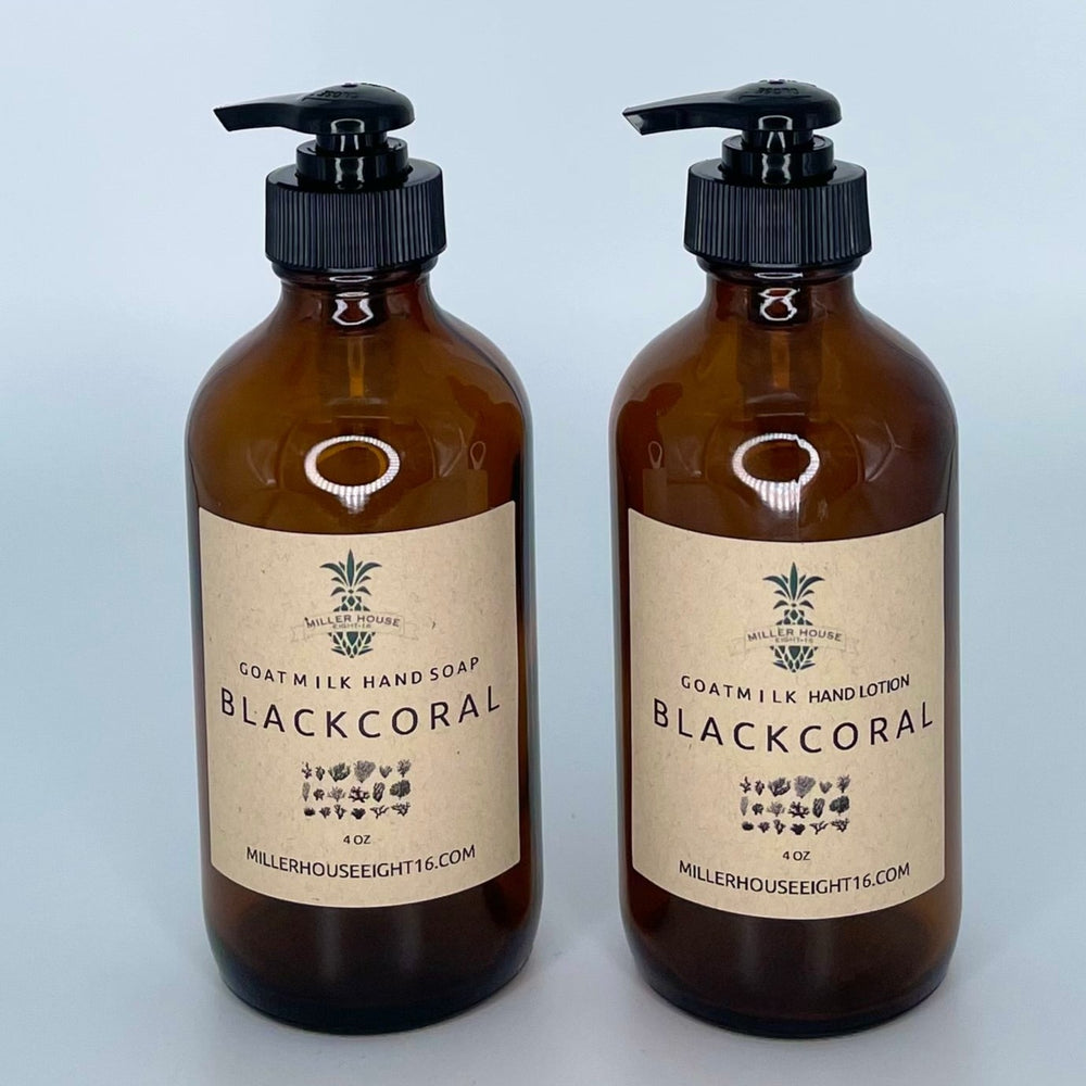 Black Coral Goat milk and Honey Lotion